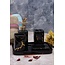 Arow Arow Sofia 5 piece bathroom set black / gold