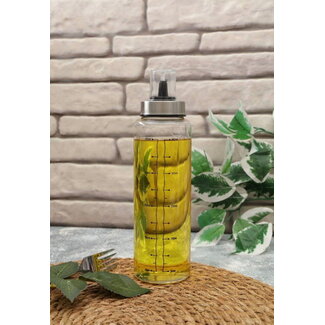 Mirac Arlet glass oil bottle