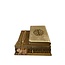 Mirac Luxe Rahle box  met plex, Koran  en Tasbih Goud