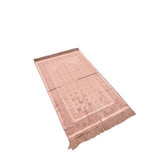 Mirac Luxury Prayer rug velvet Old pink