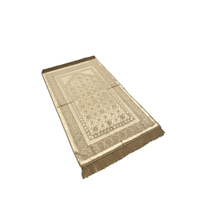 Mirac  Luxury Prayer rug velvet gold