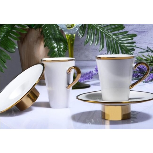 Mirac Espresso / Turkish coffee cups 6 person, 12-piece