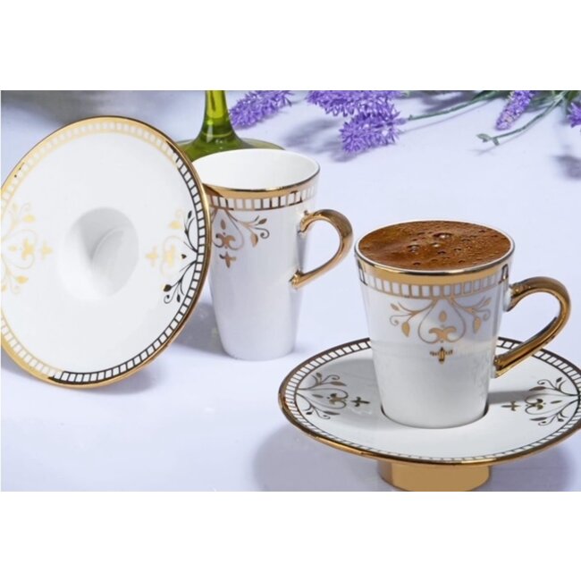 Mirac Espresso / Turkish coffee cups 6 person, 12-piece