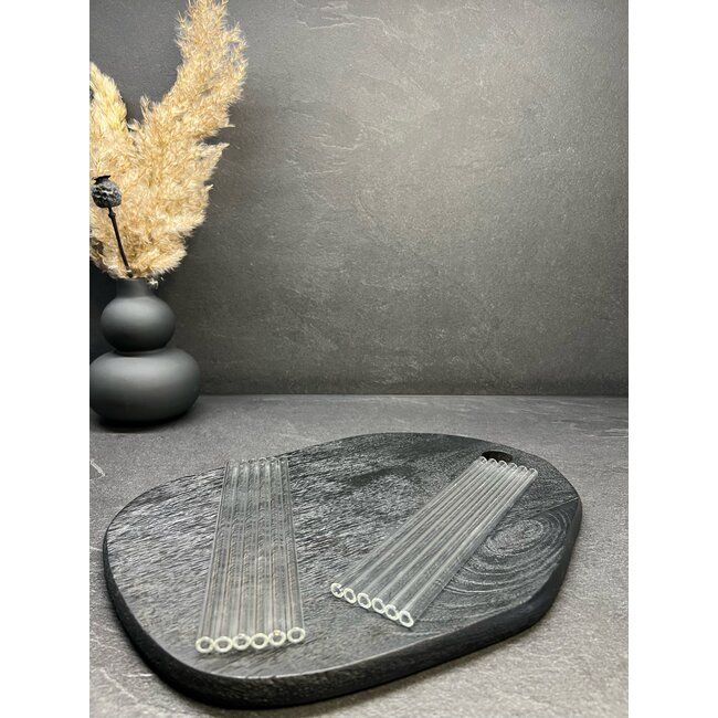 Mirac 6x Glass straws