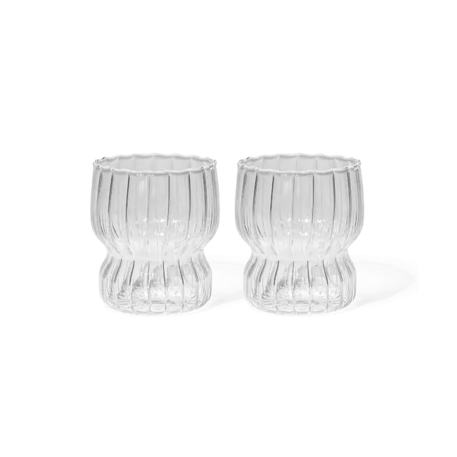 Mirac Magnolia Drinking Glasses