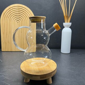 Bavary  Glass oil bottle