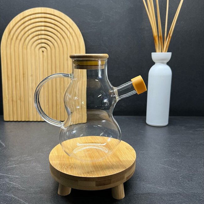 Mirac Glass oil bottle