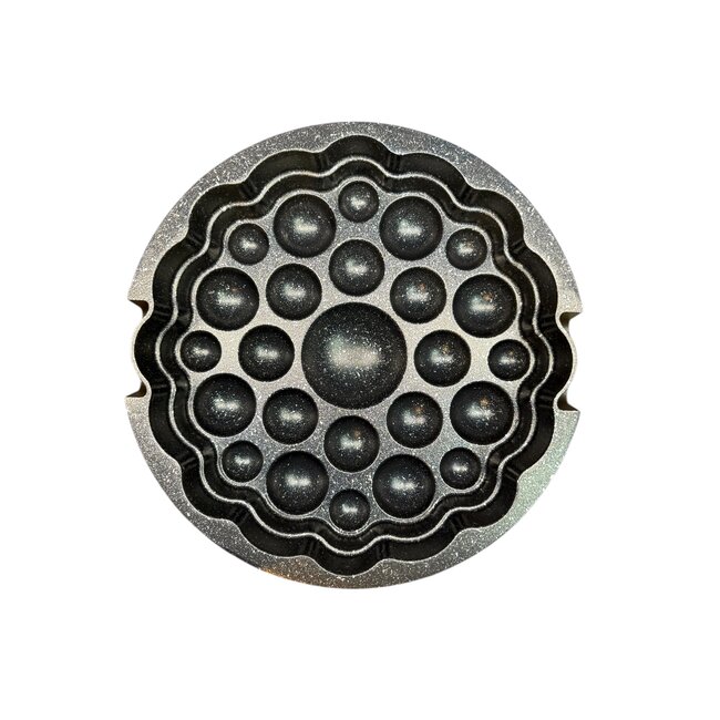 Mirac Granite baking pan low gold