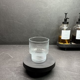 Mirac Ripple drinkglazen 6 stuks XL kort
