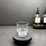 Mirac Ripple drinkglazen 6 stuks XL kort met gouden rand