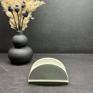 Bavary  Porcelain bamboo napkin holder