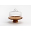 Mirac Acacia wood cake stand - L