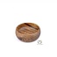 Mirac  Acacia wooden bowls - S - 1 piece