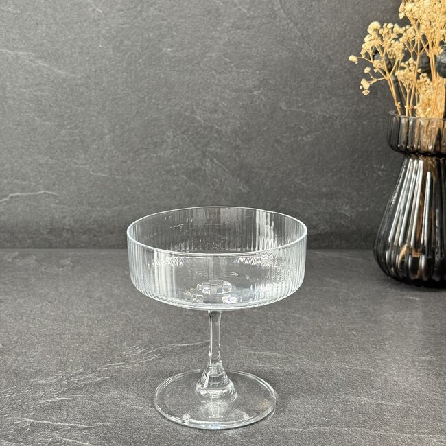 Mirac  Lines ripple glasses | 6-piece