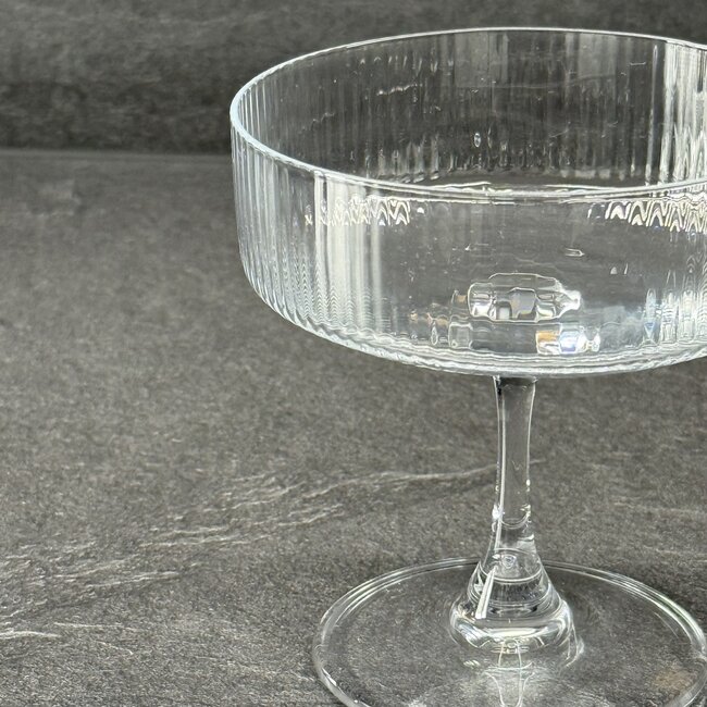 Mirac Lines ripple glazen | 6-delig