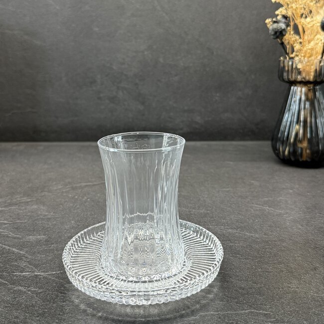 Geen  Stripe Turkish tea glasses