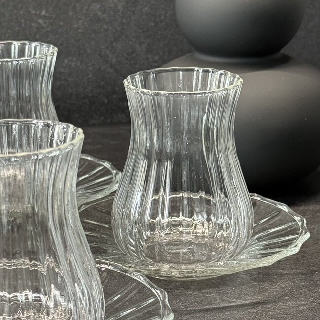 Luana Servicio tea glasses 12-piece set