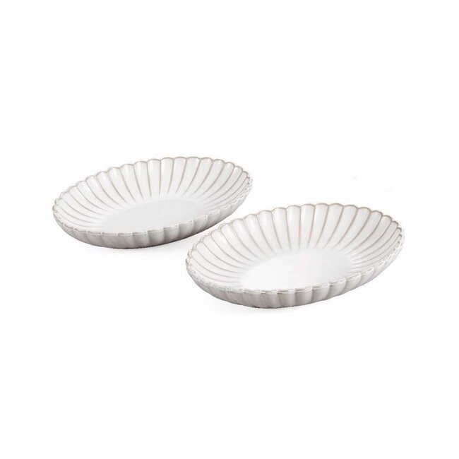 Mirac Bloomy Oval Serving Dish