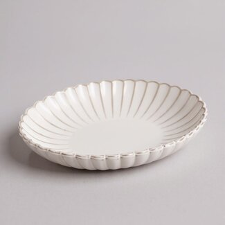Mirac Bloomy Oval Serving Dish
