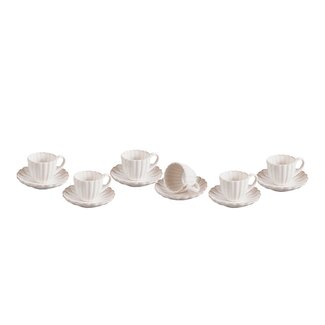 Mirac Bloomy espresso/ Turkish coffee cups | 12-piece