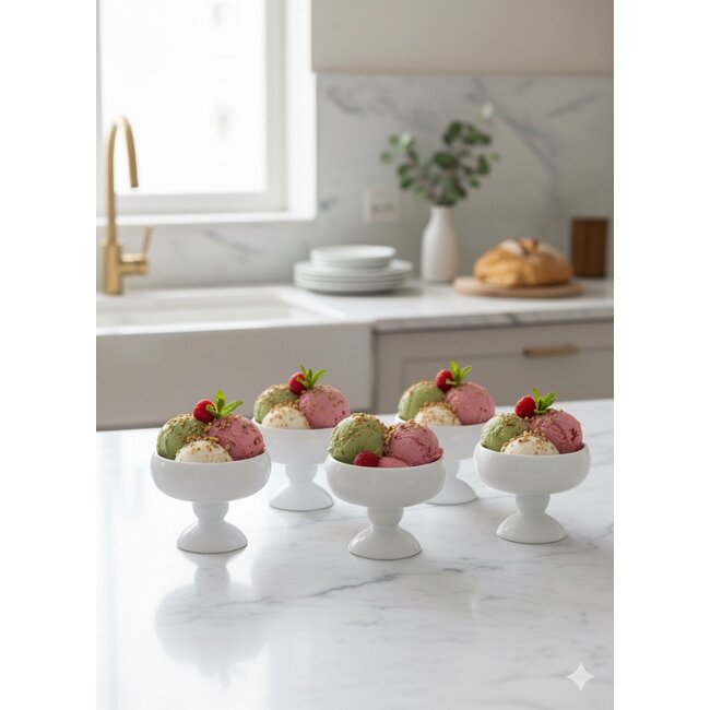 Mirac Belicia 6 bowls on foot