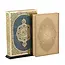 Mirac Koran met staande houder sevilla blauw / goud