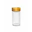 Geen Space spice jars with acacia wood lids – 6 pieces