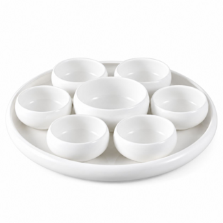 Mirac Belicia porcelain snack bowls set