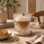 Mirac Wave lines drinking glasses with handle