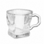 Mirac Wave lines drinking glasses with handle