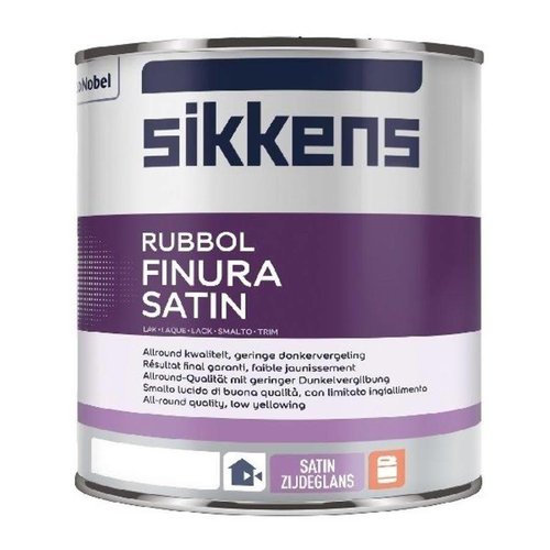Sikkens Rubbol Finura Satin Kleur 1 Liter Sikkens Rubbol Finura Satin Kleur 1 Liter