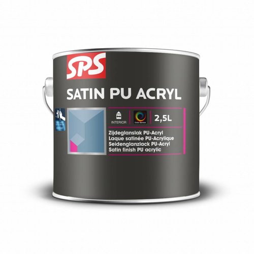 SPS Satin PU Acryl Kleur 1 Liter SPS Satin PU Acryl Kleur 1 Liter