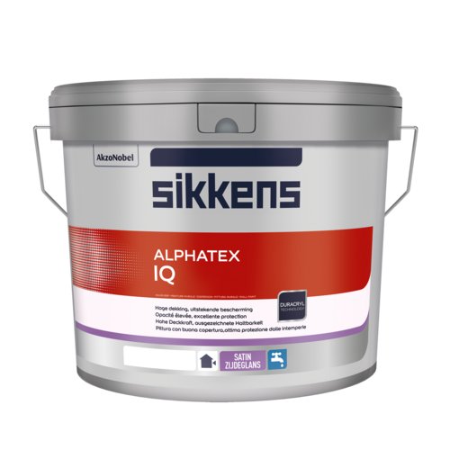 Sikkens Alphatex IQ Kleur 10 Liter Sikkens Alphatex IQ Kleur 10 Liter