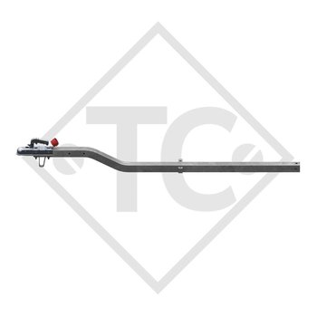 Lanza modelo K4 vers. A2 cuadrada curvada hasta 750kg