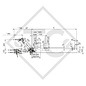 Lanza articulada modelo 751 VB vers. A1 para remolques con freno neumático 7500kg