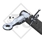 Towbar connection toothed washer type 70.1 VO vers. C1 height-adjustable with drawbar section up to 750kg