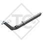 Towbar connection toothed washer type 70.1 VO vers. C1 height-adjustable with drawbar section up to 750kg