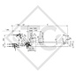 Lanza articulada modelo 751 VB vers. A1 para remolques con freno neumático 7500kg