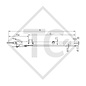 Auflaufeinrichtung vierkant Typ 251 S - R26 Ausf. A mit Deichselprofil gerade 1500 bis 2600kg