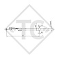 Auflaufeinrichtung vierkant Typ 251 S - K26 Ausf. A mit Deichselprofil gekröpft 1500 bis 2200kg