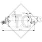 Assale sfrenato 1000kg UBR PLUS tipo di assale UBR 850-10