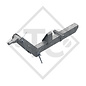 Height-adjustable drawbar type 353 VB vers. G for trailers with pneumatic brakes 3500kg