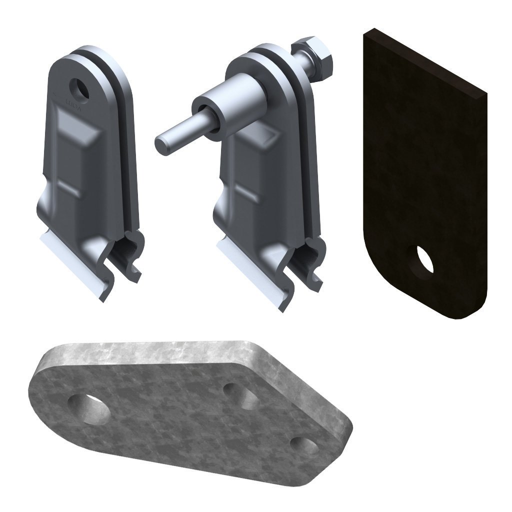 SHOCK ABSORBER BRACKETS