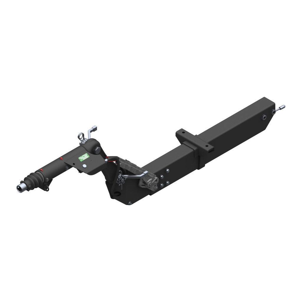 HEIGHT-ADJUSTABLE OVERRUN DEVICES TYPE 270 VB BASIC WITH DRAWBAR SECTION 1425 TO 2700KG