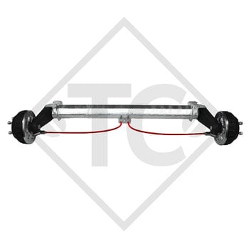 Assale posteriore tandem frenato 1350kg PLUS tipo di assale B 1200-5