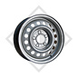 Trailer rim 5.50Jx15 H2, 5/66.5/112, ET +30, 43315104, suitable for all common trailer types