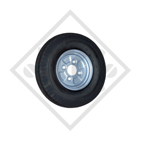 Wheel 5.70/5.00-8 S-378 with rim 3.00x8