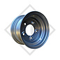 Trailer rim 6.00Ix10 H2, 5/94/140, ET -4, 604603, 156862.