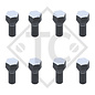 Original vis de roue coniques M12x1.5, kit 8 pièces