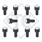 Original ball-head wheel bolt M12x1.5, set of 10 pieces